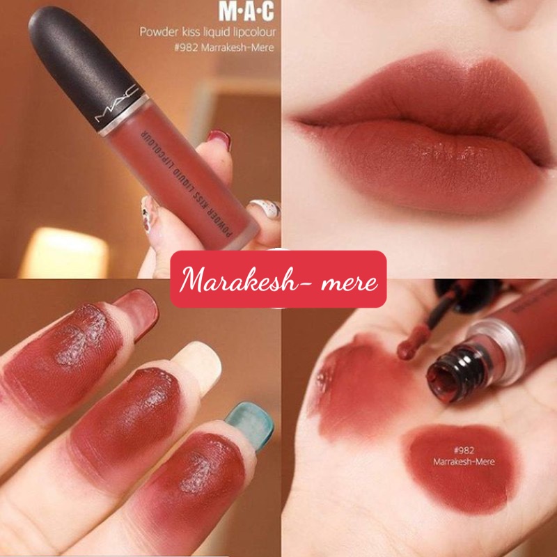 mac powder kiss liquid lipcolour marrakesh mere