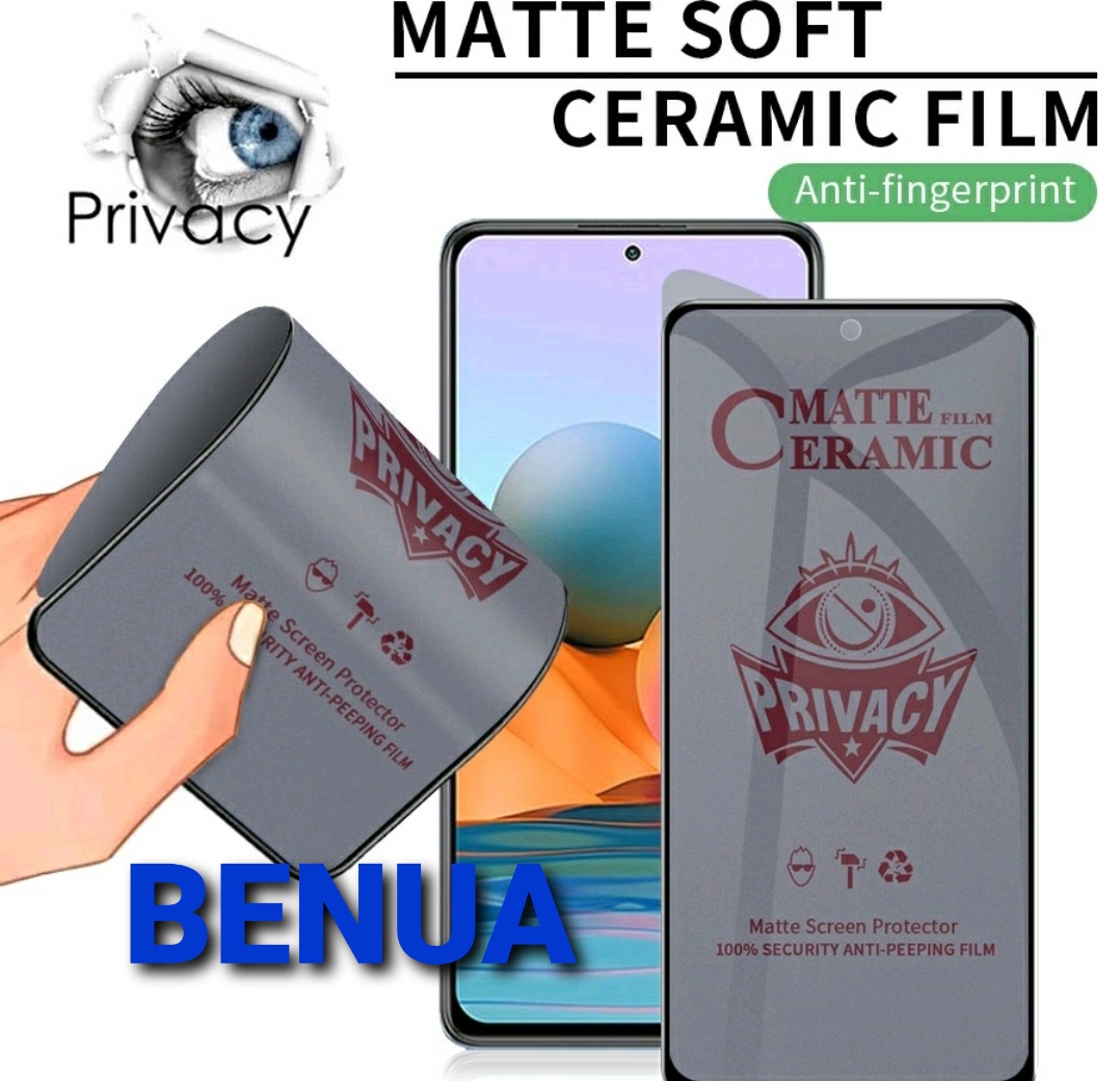 BCD - INFINIX SMART 7 CERAMIK MATTE SPY ANTI GORES KERAMIK ANTI SPY INFINIT SMART 7 NEW Harga 3,400 rupiah*Gratis Ongkir