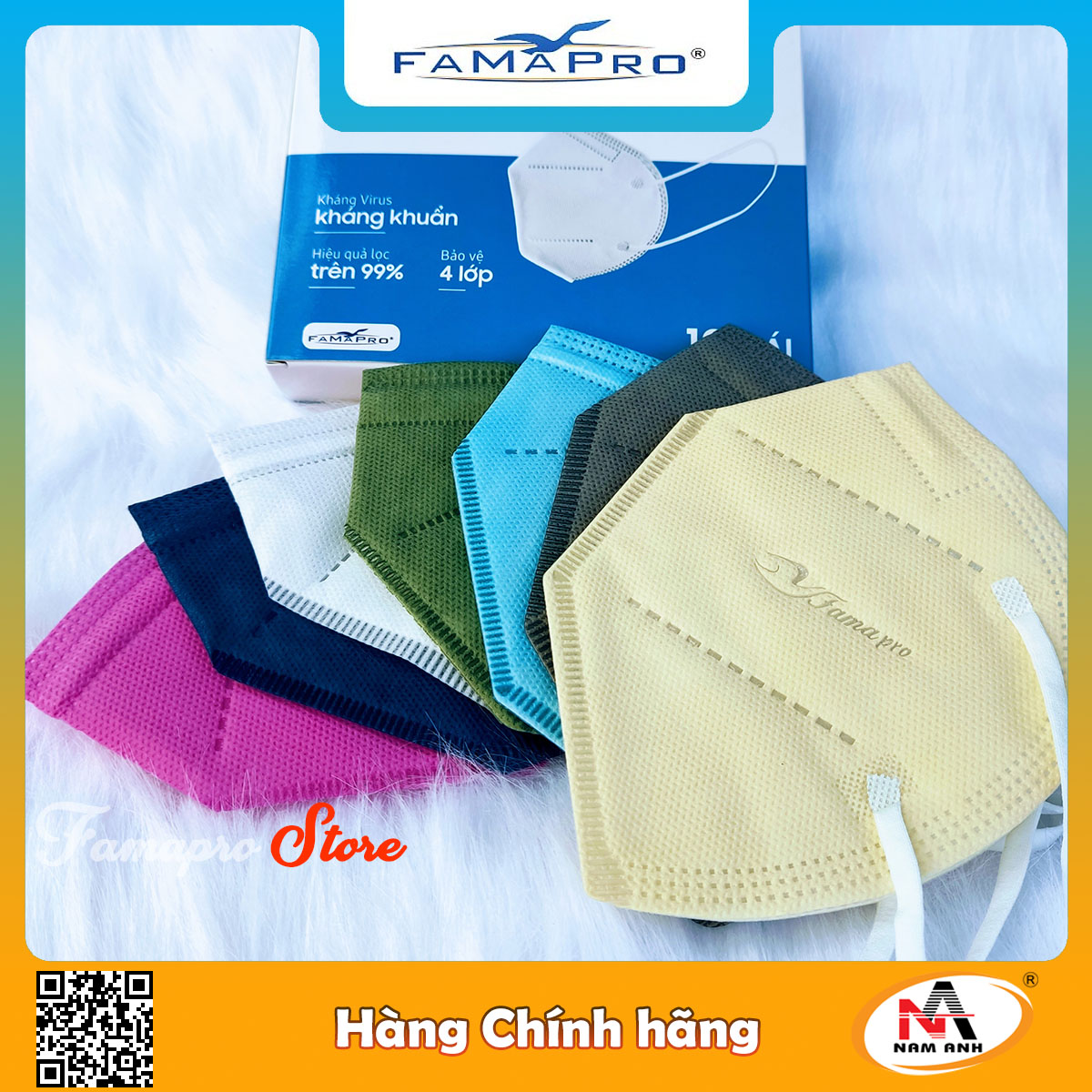 Khẩu trang n95 người lớn, N95 Famapro, khẩu trang n95 chính hãng Famapro.