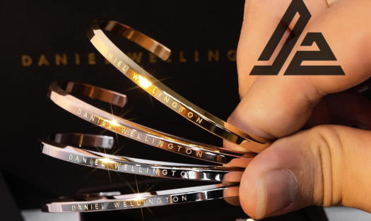 Giá hủy diệt] Vòng Cuff DW v1 - Vòng tay cặp đôi thời trang Titanium thép không gỉ 316L [Bảo Hành 1 năm