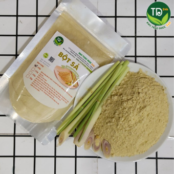 Bột Sả nguyên chất, xay mịn, cay ấm, thơm nồng, dùng nấu cà ri, lẩu Thái, làm bánh, làm gia vị ướp các loại thịt, thủy hải sản, nấu nước súp, chiên, xào, nướng, tạo mùi vị thơm ngon [50gr - 100 gr - 250 gr - 500 gr]