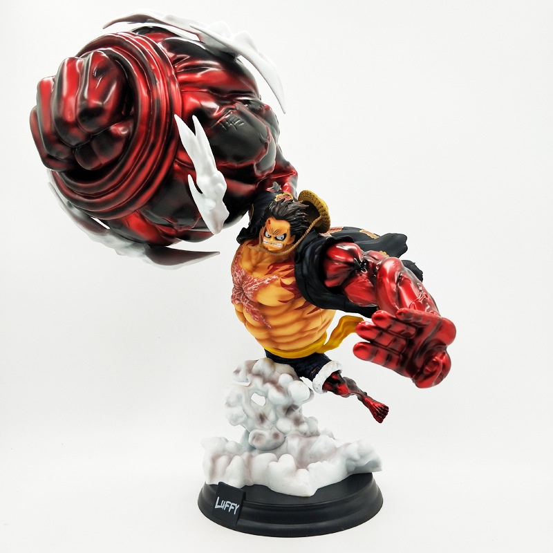 Mô hình Luffy One Piece Gear 4 - Mô hình One Piece nhân vật hoạt hình cao 32cm