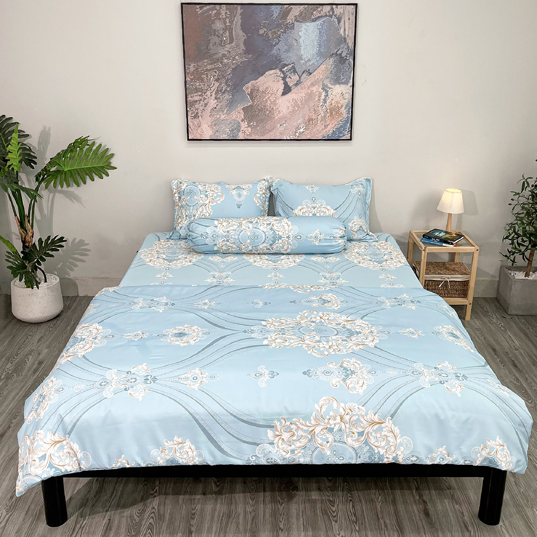 Mền lẻ cotton tencel thuần việt cao cấp - tc13 - mền bông mỏng mịn, chất vải mát, bề mặt không chần chỉ