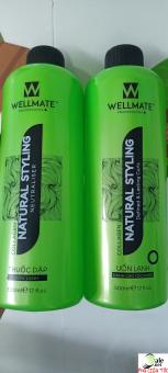 Uốn lạnh Wellmate 500ml - 1 cặp 2 chay gồm uốn lạnh và dập uốn lạnh