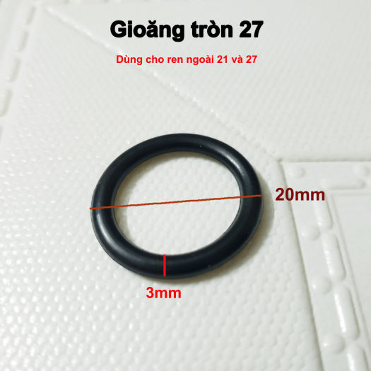 Bộ ron gioăng cao su 4 mẫu size phổ thông
