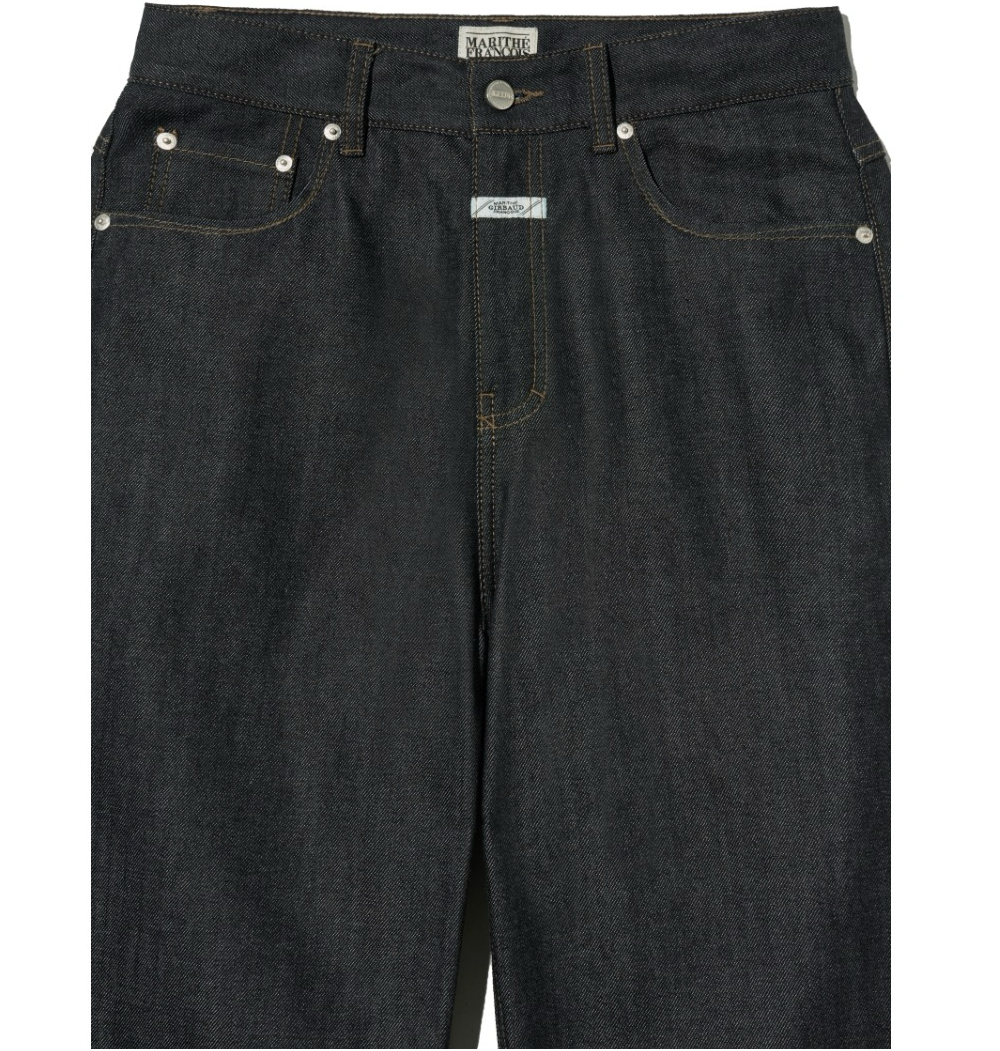 Pantaloni in denim grezzo MARITHE FRANCOIS GIRBAUD M - Blu scuro (2025 NUOVI)
