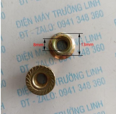 Bu lông, Ốc bắt dao, đầu bò máy cắt cỏ bãi loại ren ngược 8mm