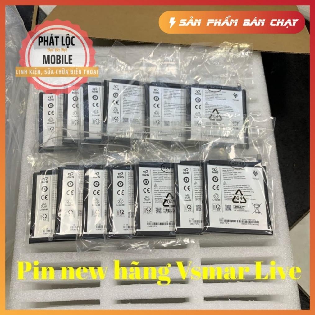 Pin vsmart live zin, dung lượng 4000mah, mã pin bvsm-620, pin new zin hãng