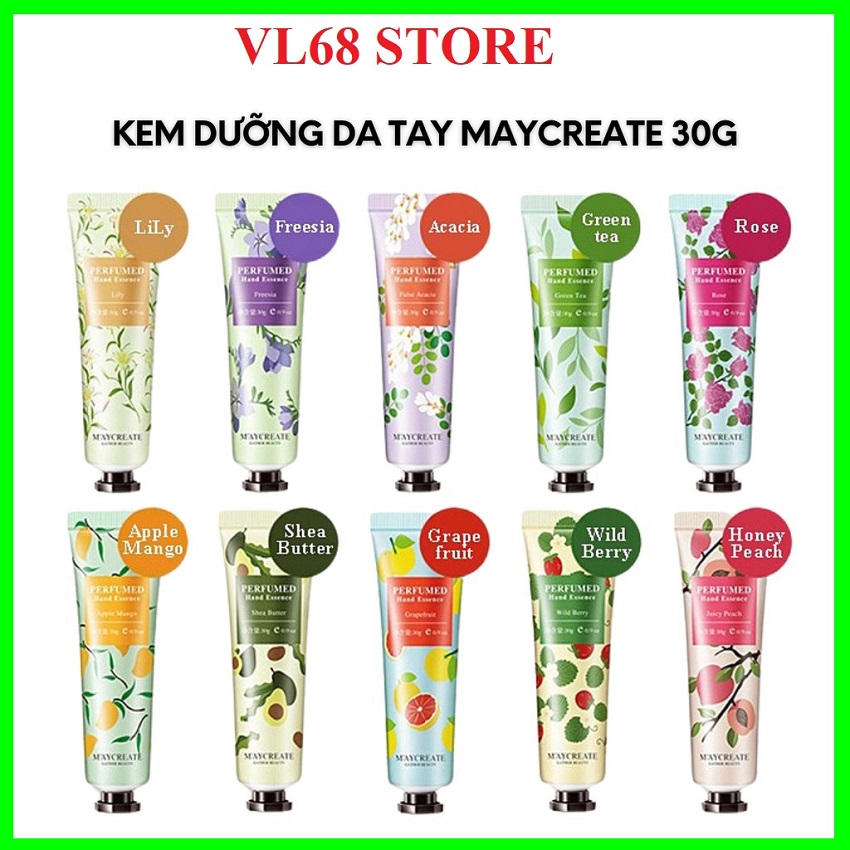 Kem dưỡng da tay Maycreate Kem dưỡng ẩm tay nội địa trung - VL68 STORE