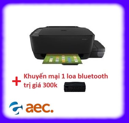 Máy in phun màu hp ink tank 315 all in one + đi kèm 4 chai mực hàn quốc + khuyến mãi 01 loa bluetooth trị giá 300k