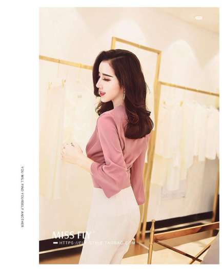 Áo kiểu xếp ly bó eo kèm ảnh thật