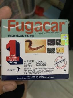 Thuốc sổ giun Fugacar