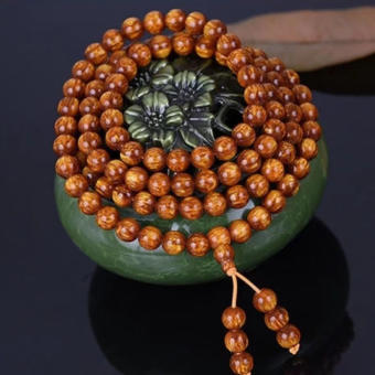 Bộ sưu tập văn phòng phẩm biển hạt liễu biển Vòng tay ngập nước biển liễu 108 hạt Phật Vòng cổ