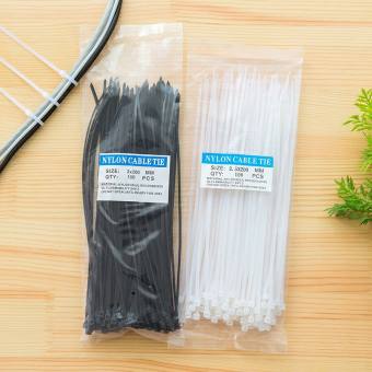 Bịch 100 Cái Dây nylon Buộc Dây Cáp Đồ Đạc Chuyên Dụng Dây Rút Nylon Tiện Lợi