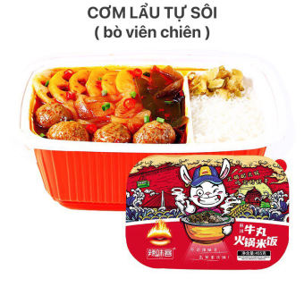 Cơm Lẩu Tự Sôi 2in1 Siêu Ngon - Hộp To 355gr [ SIÊU RẺ ]