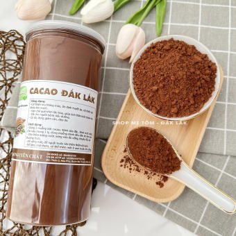 BỘT CA CAO NGUYÊN CHẤT ĐĂK LĂK (BỘT CACAO) ngucocmetom ngucocmetom90