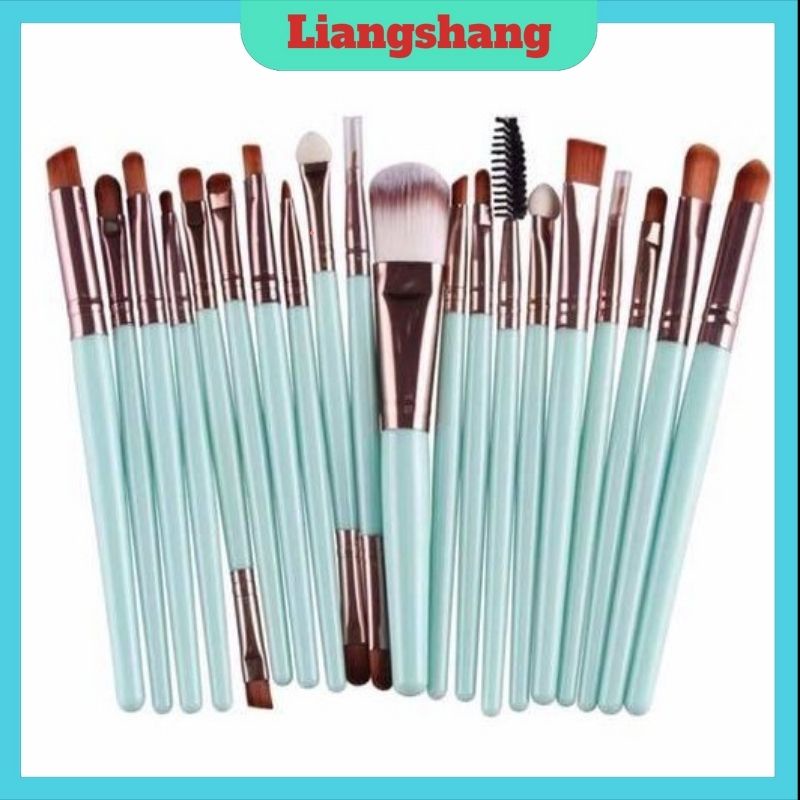 Bộ cọ trang điểm cá nhân đầy đủ 20 chi tiết cao cấp
