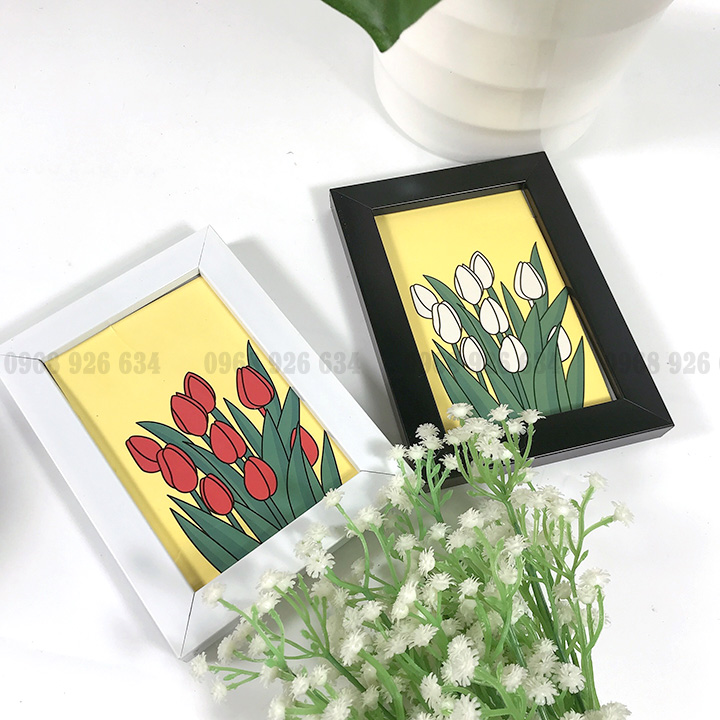 Khung ảnh để bàn, khung tranh treo tường/khung hình đẹp đơn giản mặt mica bền chống nứt vỡ, kích thước 10x15cm, 13x18cm, a5-15x21cm, a4-21x30cm để bàn tiệc cưới, sinh nhật