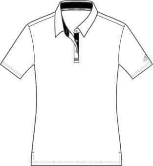 adidas GOLF Áo Polo AEROREADY Nữ Màu trắng HR6417