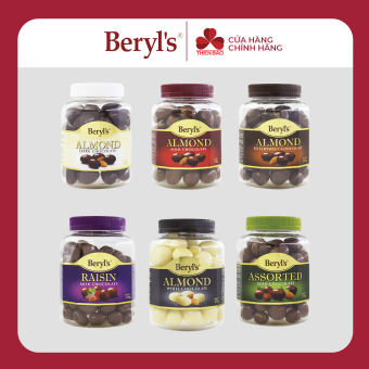 Socola hạnh nhân Beryl's 350g