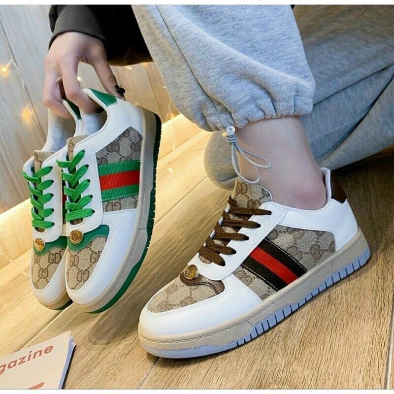 GIÀY THỂ THAO CỘT DÂY nữ gót màu siêu đẹp giá sốc