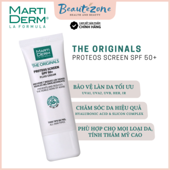 kem chống nắng martiderm phổ rộng bảo vệ toàn diện cho da dầu