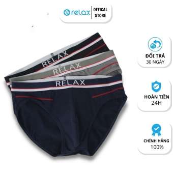 quần lót nam relax cotton cao cấp chính hãng, quần sịp relax underwear RLTK64