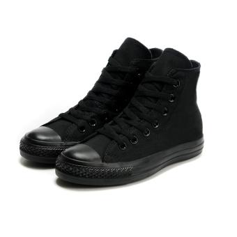 Giày Sneaker Cổ Cao CVS Nam Màu Full Đen