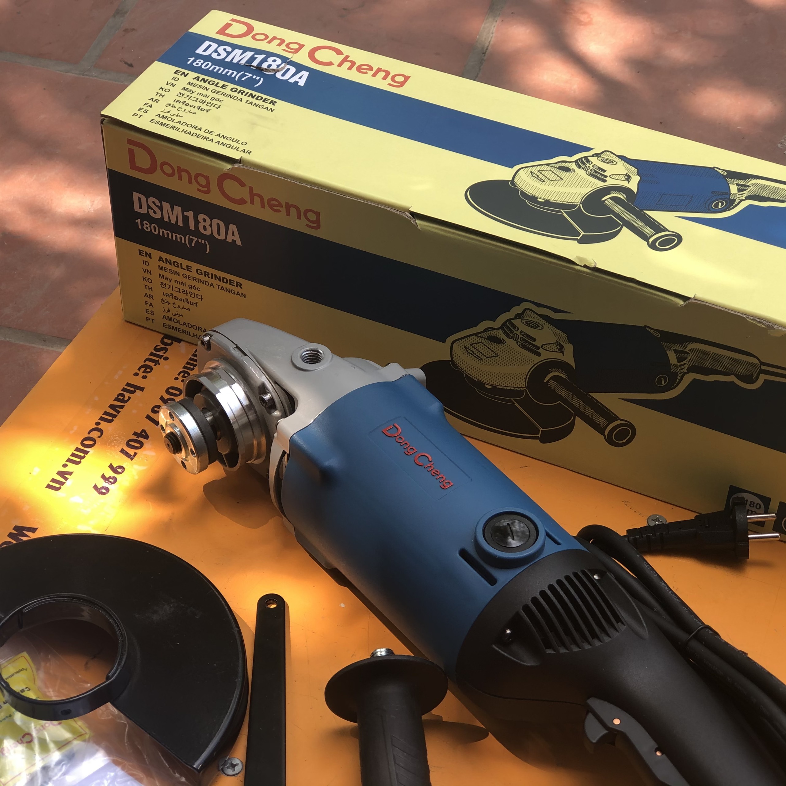 Máy Mài Góc Dongcheng DSM180A 2020W