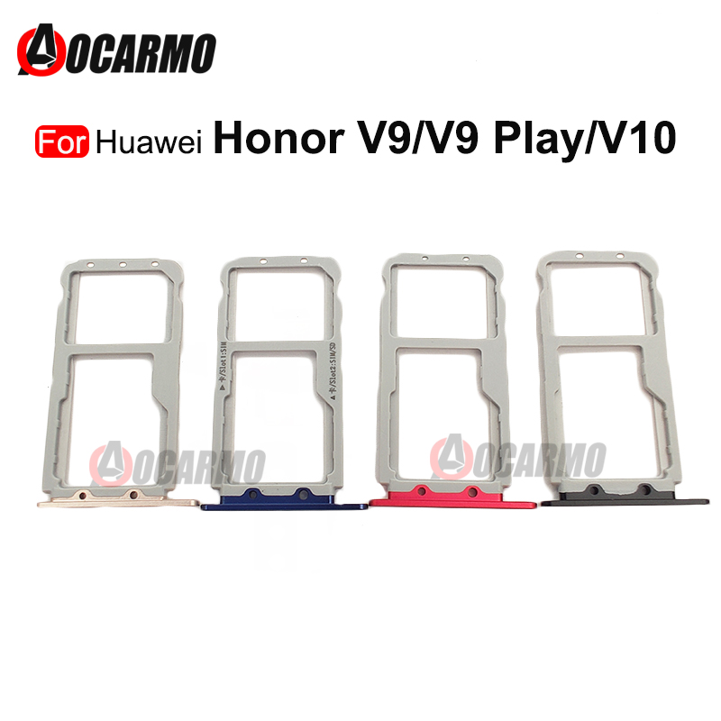 Khay đựng thẻ sim microsd cho huawei honor 6c pro / honor v9 play phụ tùng thay thế khay sim cho huawei honor v9 v10 bkl-al20