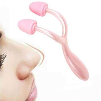 Cây lăn massage 2 đầu lăn tạo dáng nâng mũi dọc dừa thon gọn sline - Dụng cụ massage lăn nâng mũi (màu hồng) - Dụng cụ kẹp nâng mũi - Kẹp nâng mũi Hàn Quốc - Cây lăn massage thon gọn cánh mũi tại nhà