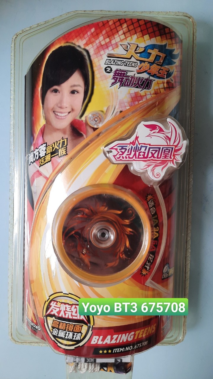 Yoyo chuyên nghiệp 1A Auldey kim Loại chính hãng - Phượng Hoàng Lửa Blazing Teen 4 675708