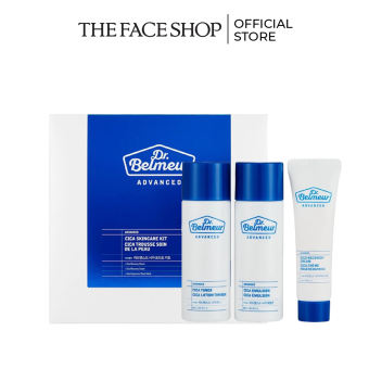 Bộ Sản Phẩm Dưỡng Da TheFaceShop Dr. Belmeur Advanced Cica Skincare Kit