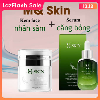 Mỹ phẩm Mqskin bộ sản phẩm kem face + serum căng bóng MQ SKIN chính hãng