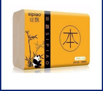 Giấy Ăn Gấu Trúc, Khăn Giấy Gấu Trúc Sipiao (mẫu mới 300 tờ)