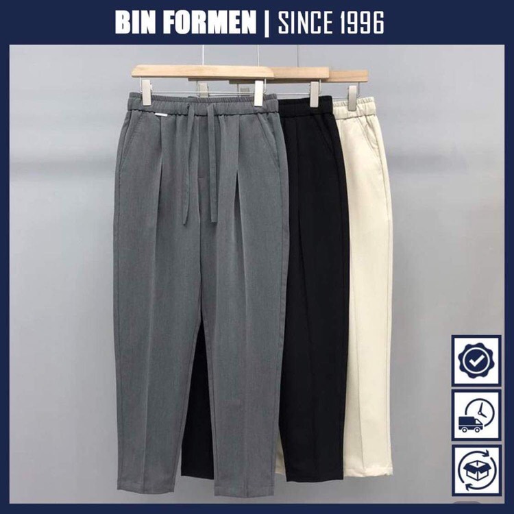 [FreeshipMAX] Quần âu nam cao cấp công sở Hàn Quốc ống suông, quần baggy nam ống rộng dáng âu phong cách ulzzang