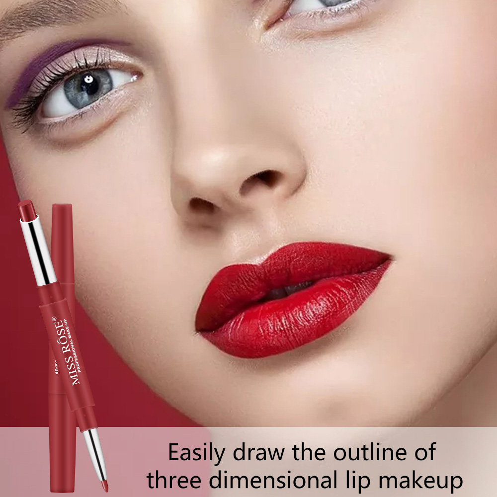 Gambar [RAYA SALE] LemonBlue Multi function Lip Line Pen Double end Lipstick Waterproof Long lasting Moisturizing
