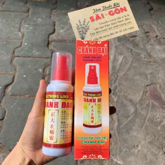 Dầu Xoa Bóp Chỉ Thống Linh Chánh Đại Chai Xịt 100ml