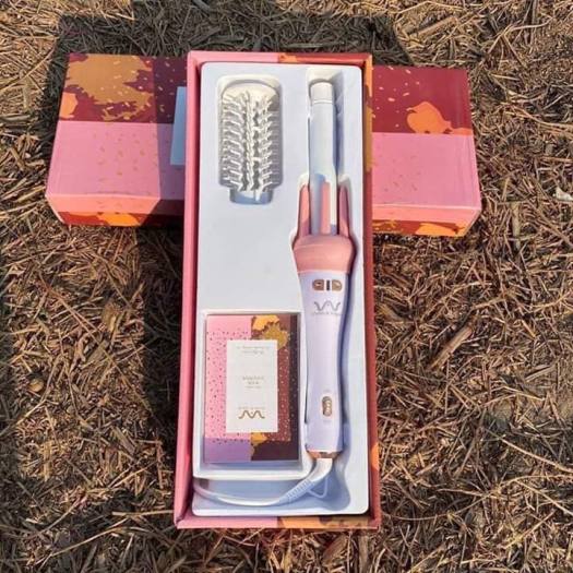 MÁY LÀM TÓC UỐN XOĂN XOAY TỰ ĐỘNG 360 ĐỌ HÀN QUỐC VỪA XOĂN VỪA UỐN CỤP