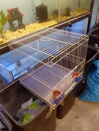 Heavy Duty Bird Cage 12x12x12 inch