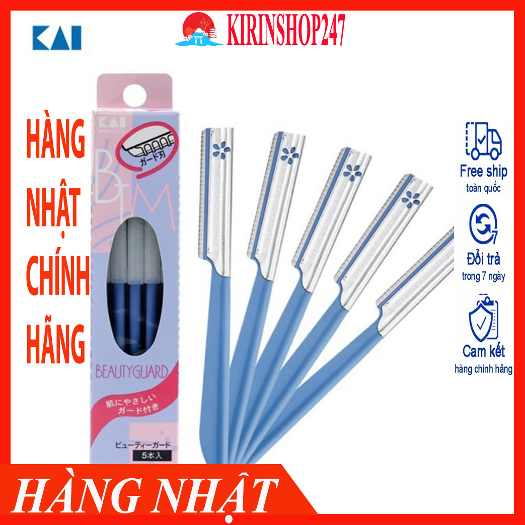 Set 5 dao cạo cho nữ kai hàng nhật