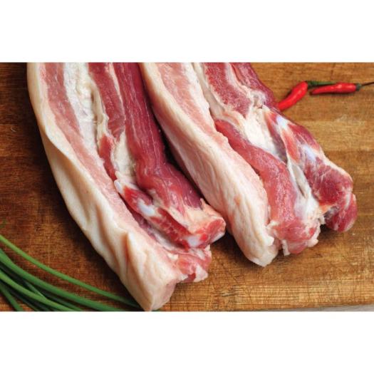 Ba Rọi Heo Nga/Ba Lan còn sườn (1kg) Nhập Khẩu - Giao Nhanh 2H HCM - Thịt tươi mềm trong ngày