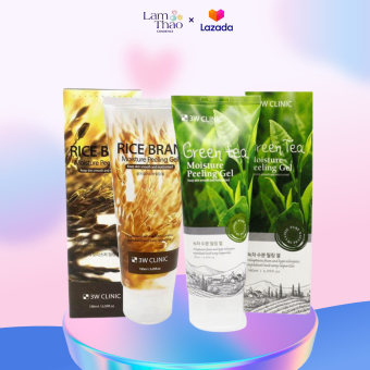 Tẩy Tế Bào Chết Dạng Gel 3W Clinic Moisture Peeling Gel 180g
