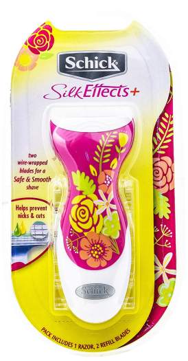 Dao cạo cho nữ Schick Effect + 2S – Bộ dao cạo Schick + 02 lưỡi