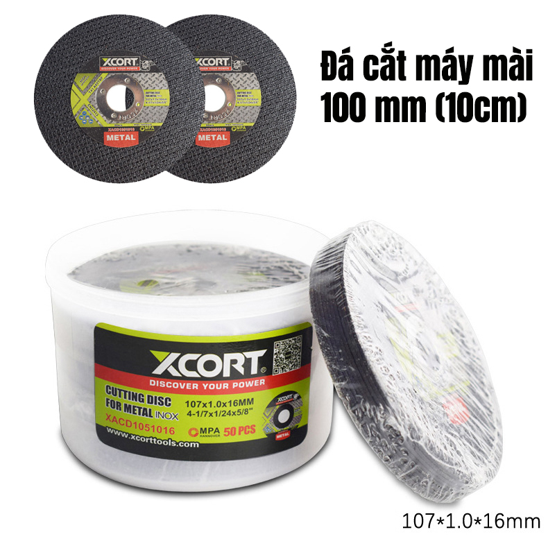 Đĩa cắt kim loại ,Đĩa máy cắt cầm tay,Đĩa máy mài 100mm XCORT [CHÍNH HÃNG]