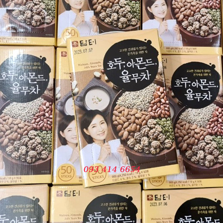 Bột ngũ cốc hàn quốc damtuh - hộp 50 gói 900g date cập nhật date mới liên tục