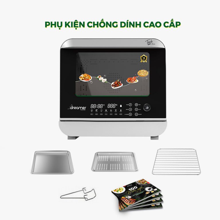 Nồi chiên hơi nước dreamer 18l dka-saf118w