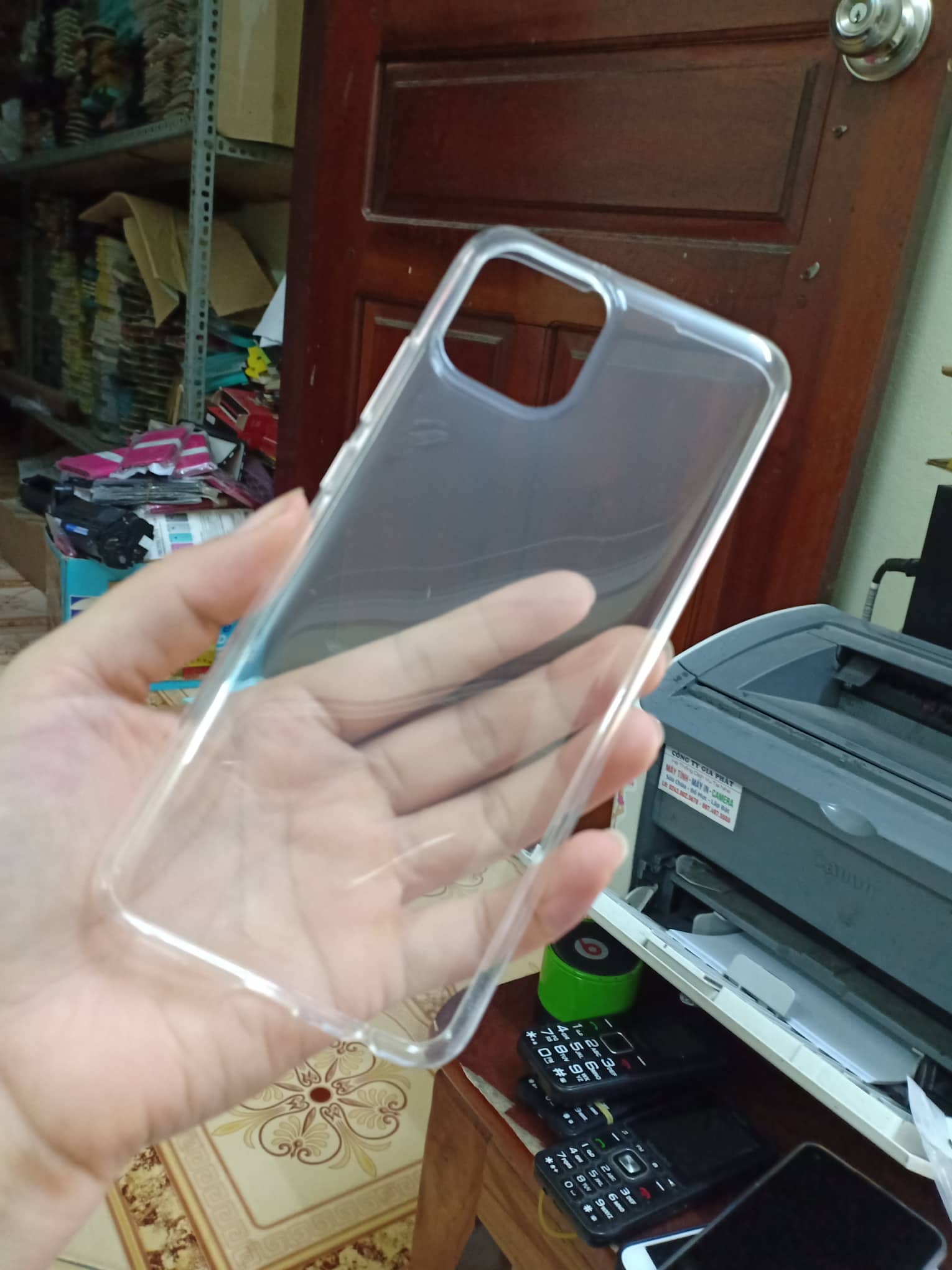Ốp lưng nhựa dẻo trong suốt cho Samsung A03/A03 Core