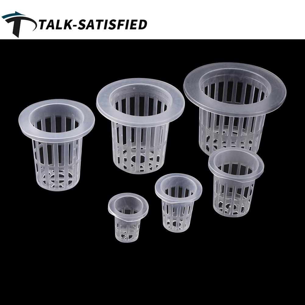 20 cái giỏ lưới thủy canh ươm Net cup soilless trồng giỏ chậu trồng cây