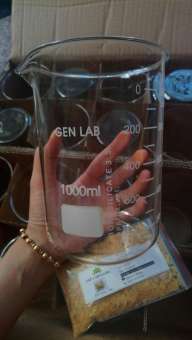 Cốc thuỷ tinh chịu nhiệt 1000ml  1 lít ( loại 1 )